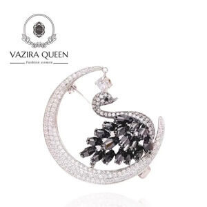 VQ Swan Brooch